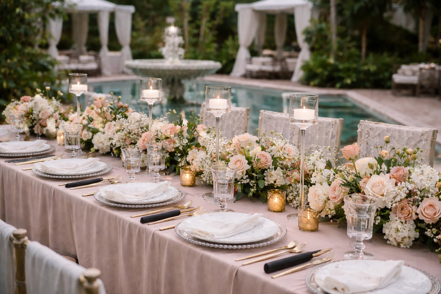 Mariage d'exception au bord de l'eau